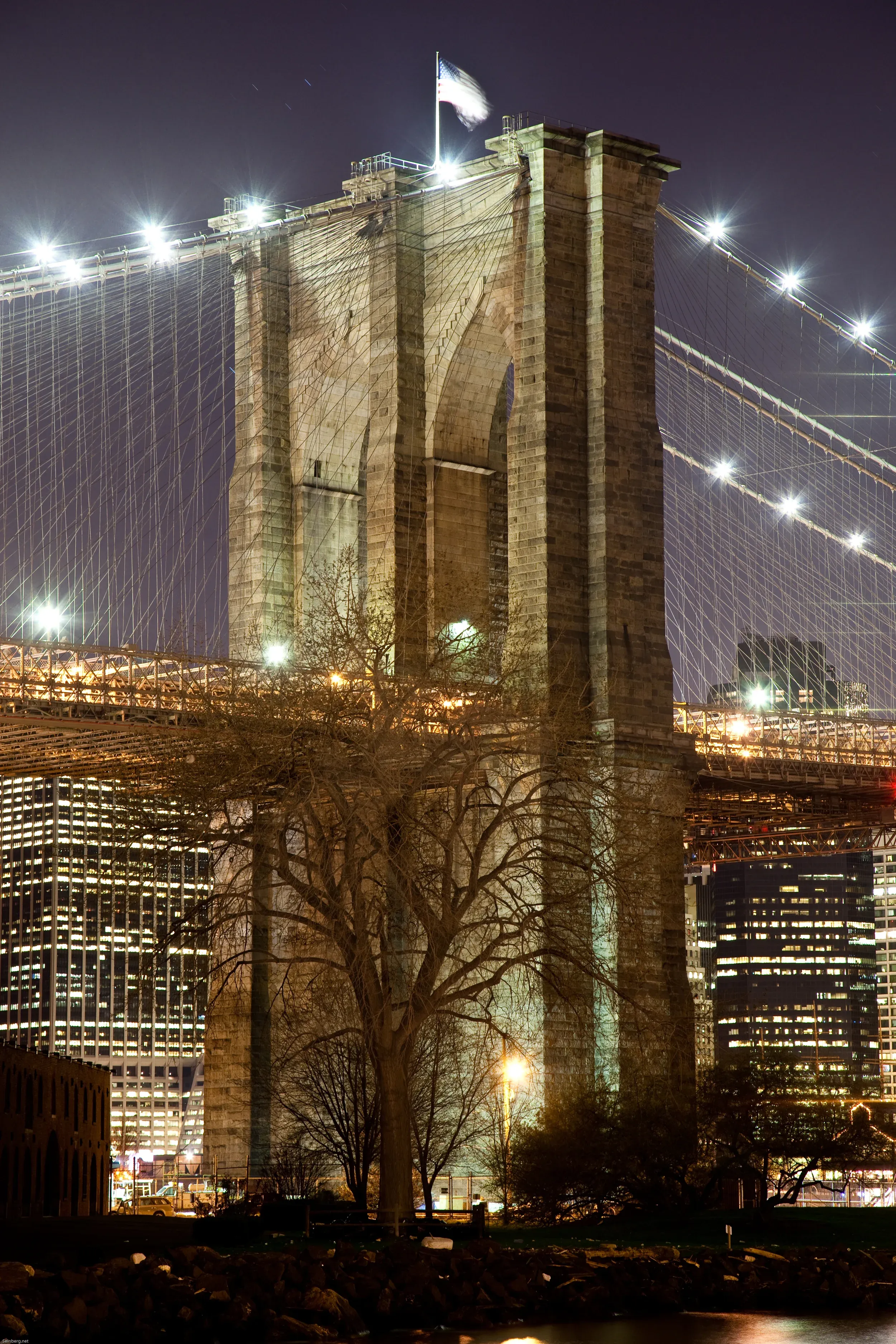 Brooklyn Bridge cable detail